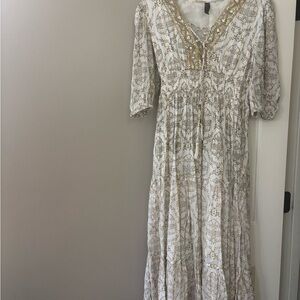 Me2Magic Women's Long Sleeve Dress - Gold